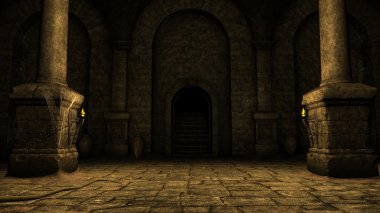 3d cg işleme bir antik