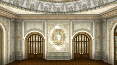 3d cg işleme grand salon