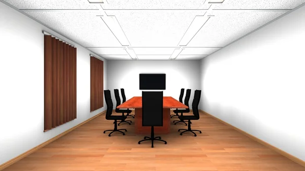 3D CG rendering of meeting room — Stock Photo, Image