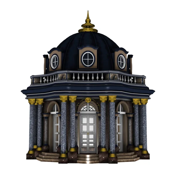 bir kubbe 3d cg render