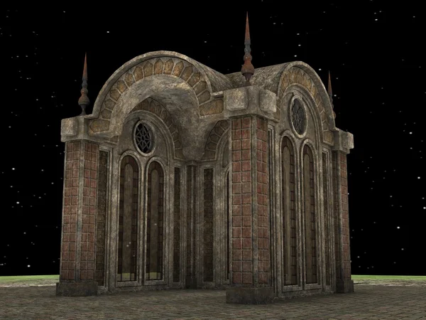 3D CG representación de un monumento —  Fotos de Stock
