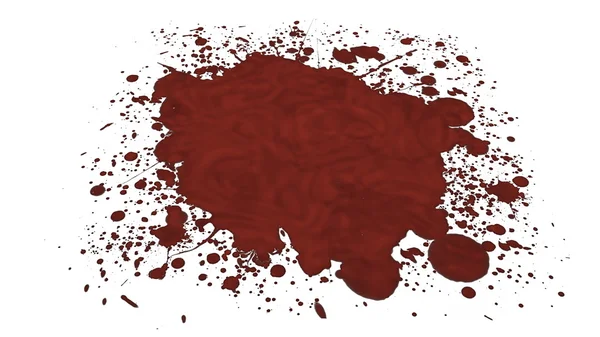 3d cg 渲染的血 — 图库照片
