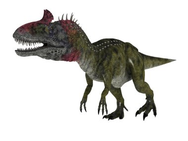 bir dinozor 3d cg işleme