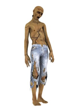 bir canavar 3d cg işleme
