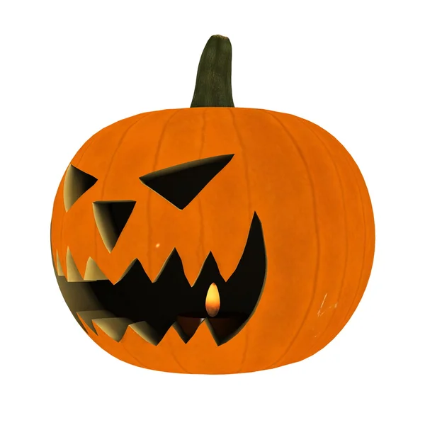 3D rendu 3D d'un Jack-o-Lantern — Photo