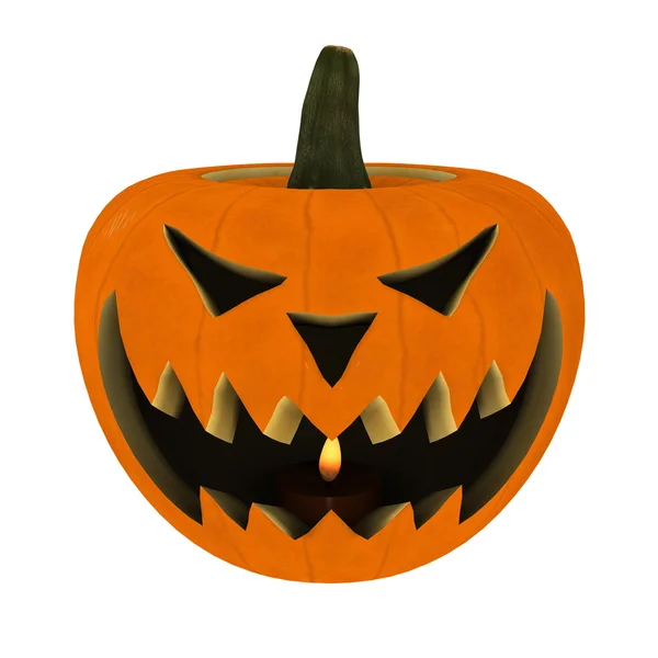 3D rendu 3D d'un Jack-o-Lantern — Photo