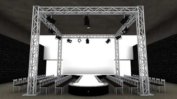 3D CG rendering of a stage — Stock Photo, Image