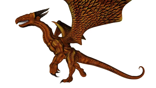 3D CG rendering of a dragon — Stock Photo, Image