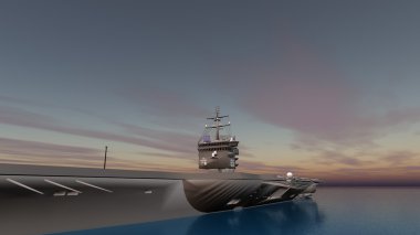 bir denizaltı 3d cg render