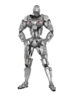 3d cg işleme bir robot