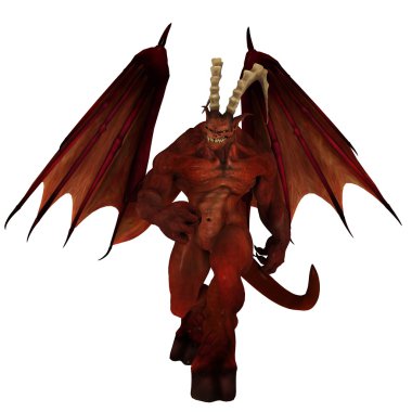 bir canavar 3d cg işleme