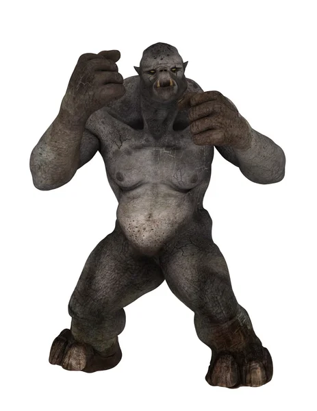 3D CG renderização de um monstro — Fotografia de Stock