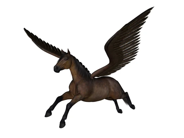 Rendering 3D CG di un pegaso — Foto Stock