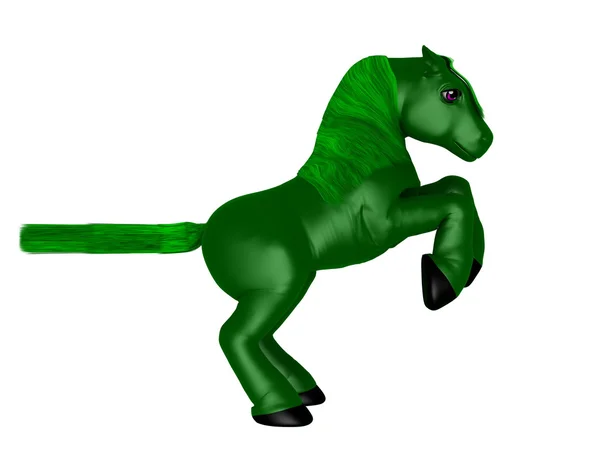 3D CG rendering of a horse — Stock Photo, Image