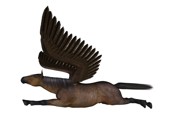 3D CG rendering of a pegasus — Stock Photo, Image