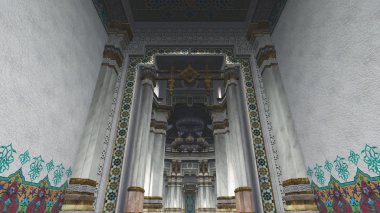 3d cg render sarayın