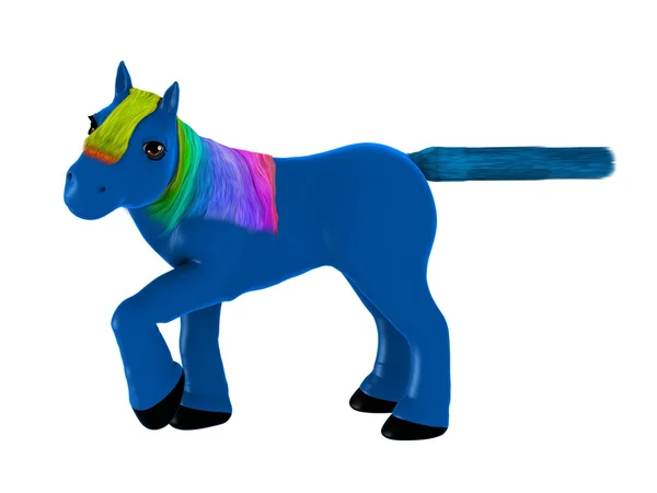 3D-s cg visszaadás-ból egy ló — Stock Fotó