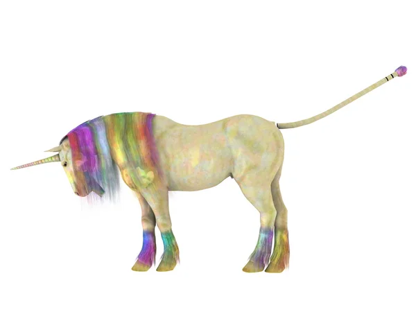 3D CG rendering of a unicorn — Stock Photo, Image