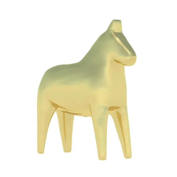 Rendering 3D CG di un cavallo — Foto Stock