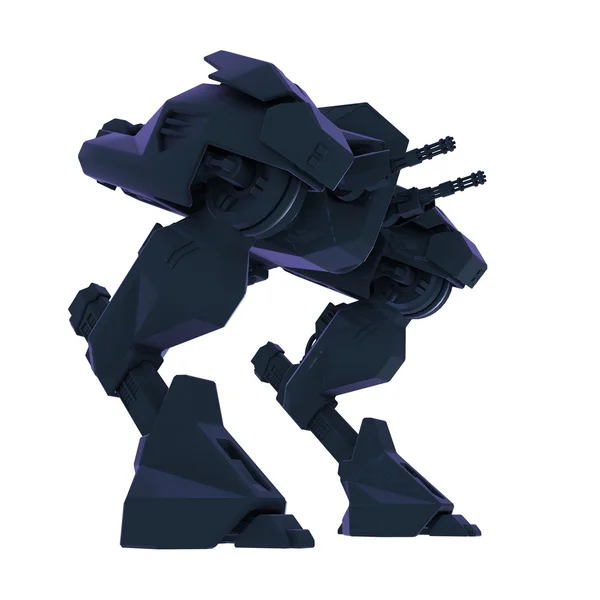 Redare 3D CG a unui robot de luptă — Fotografie, imagine de stoc