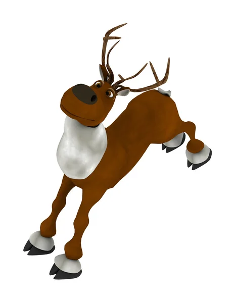 Rendu 3D CG d'un renne — Photo