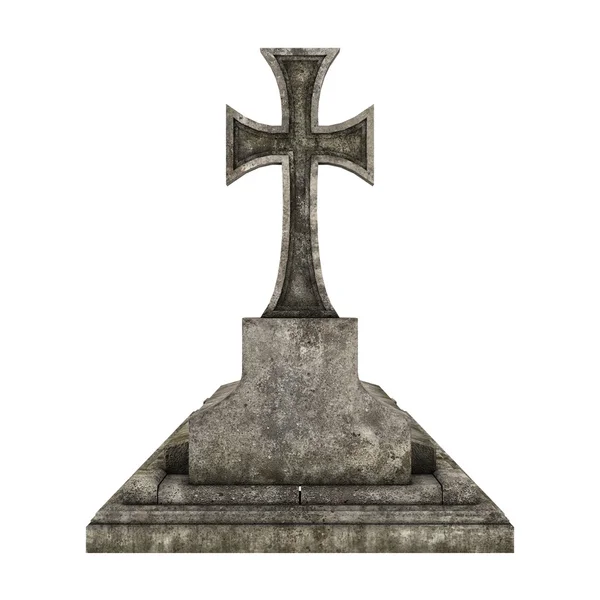 3D CG рендеринг надгробия — стоковое фото
