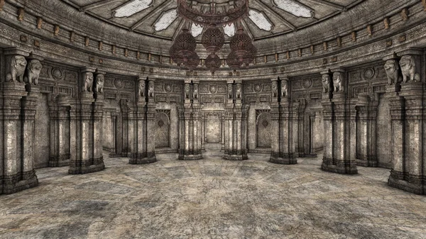 3D CG representación de una gran sala —  Fotos de Stock