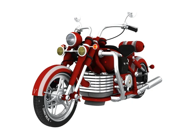 3D cg Darstellung eines Motorrads — Stockfoto