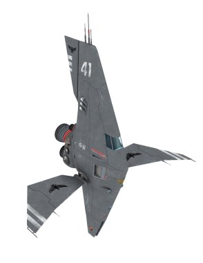 3d cg işleme bir uzay istasyonu