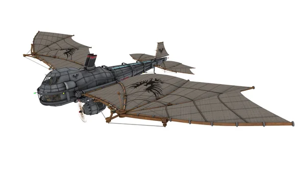 3D-cg rendering van een vliegtuig — Stockfoto