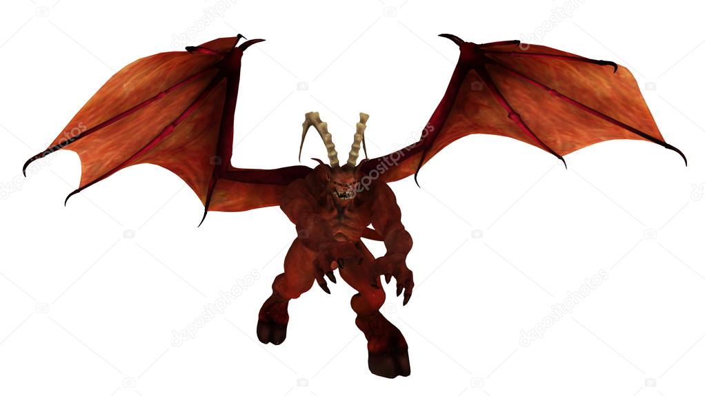 3D CG rendering of a monster