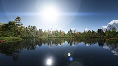 3d cg işleme Gölü