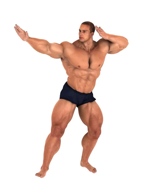 Bodybuilder — Stockfoto