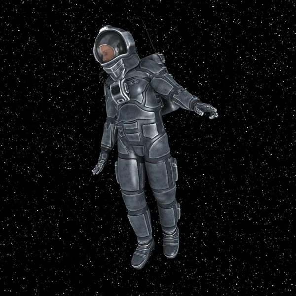 3D Illustration eines Astronauten — Stockfoto