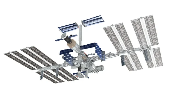 Man-made satellite — Stock Photo, Image