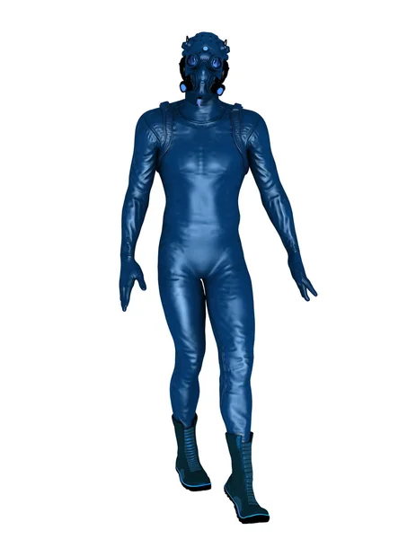 3D CG rendering of an android — Stock Photo, Image