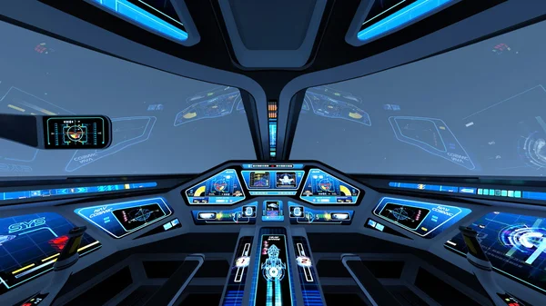 Cockpit — Stockfoto