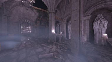 Kilisenin 3D canlandırması