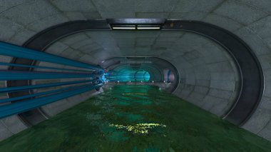 Uzay aracının 3 boyutlu görüntülemesi