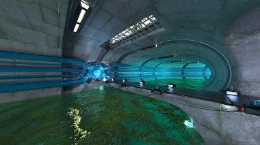 Uzay aracının 3 boyutlu görüntülemesi