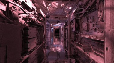 Uzay aracının 3 boyutlu görüntülemesi