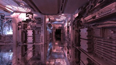 Uzay aracının 3 boyutlu görüntülemesi