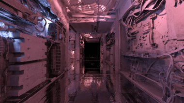 Uzay aracının 3 boyutlu görüntülemesi