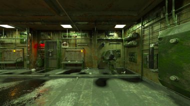 Koridorun 3B görüntülemesi