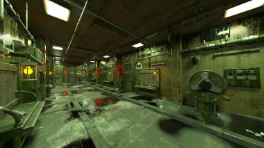 Koridorun 3B görüntülemesi