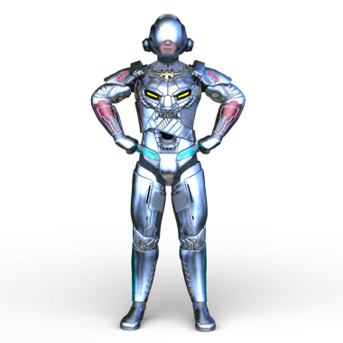 Bir siber adamın 3 boyutlu canlandırması