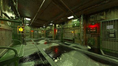 Koridorun 3B görüntülemesi