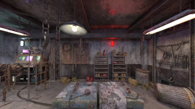 İşkence odasının 3 boyutlu canlandırması