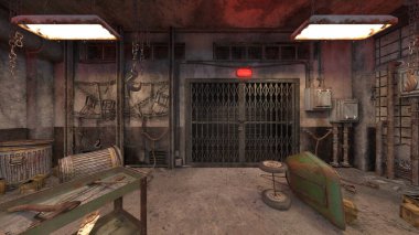 İşkence odasının 3 boyutlu canlandırması