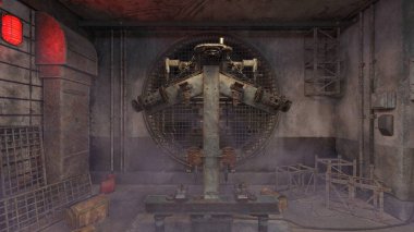 İşkence odasının 3 boyutlu canlandırması